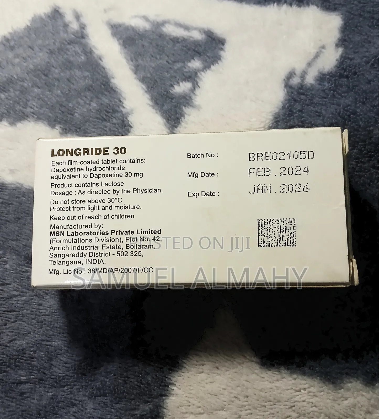 Dapoxetine (Viagra) (For Sex)