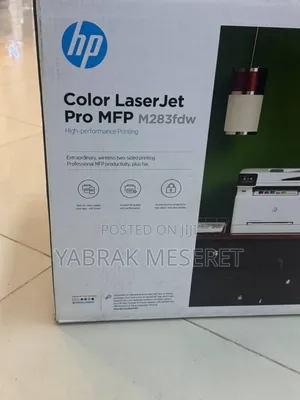 Brand With Carton Hp Color Laserjet Pro MFP M283fdw Hp Color Laserjet