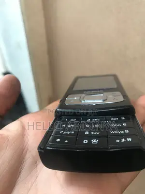 New Nokia 6500 slide Black