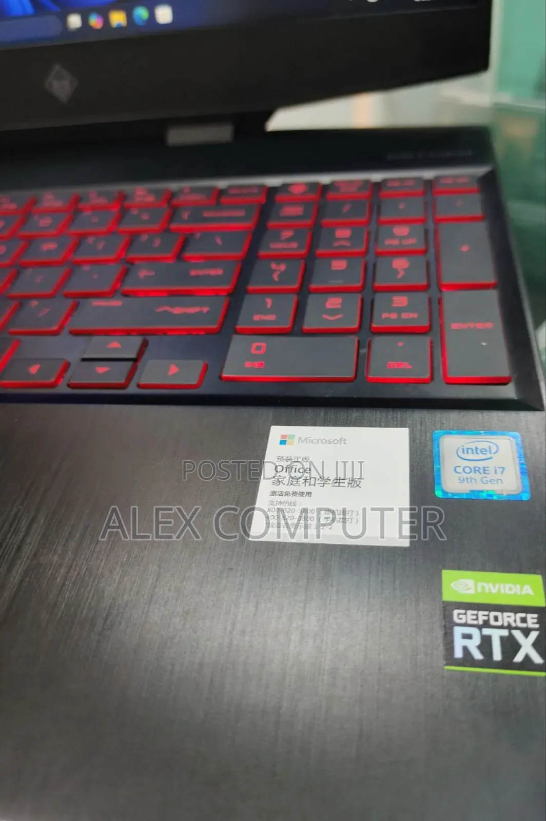 New Laptop HP Omen X 16GB Intel Core i7 SSD 512GB