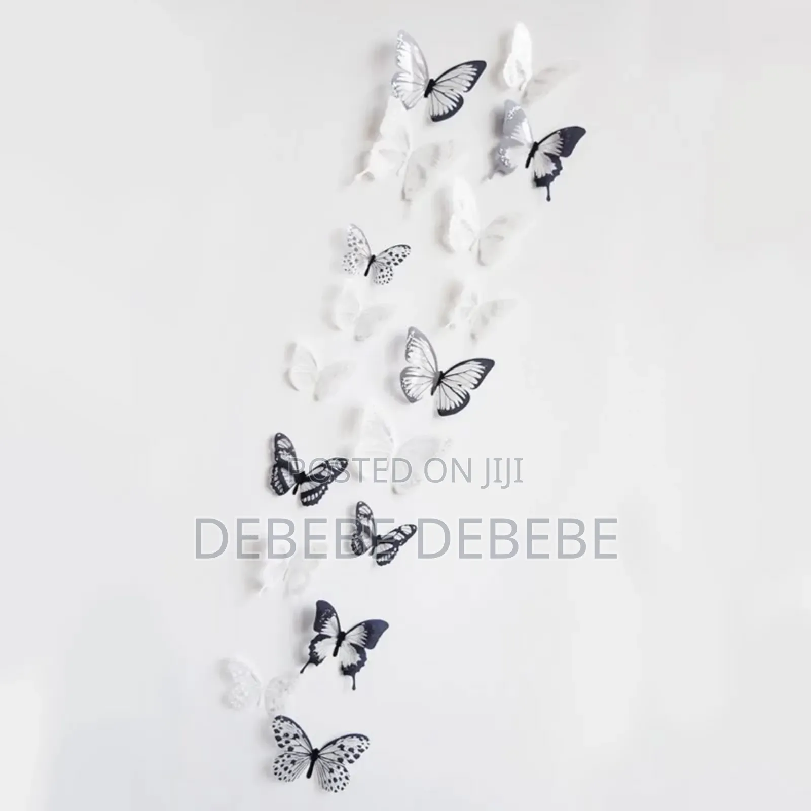 Crystal Butterfly Wall Sticker Garden Beautiful 3d Butterflies