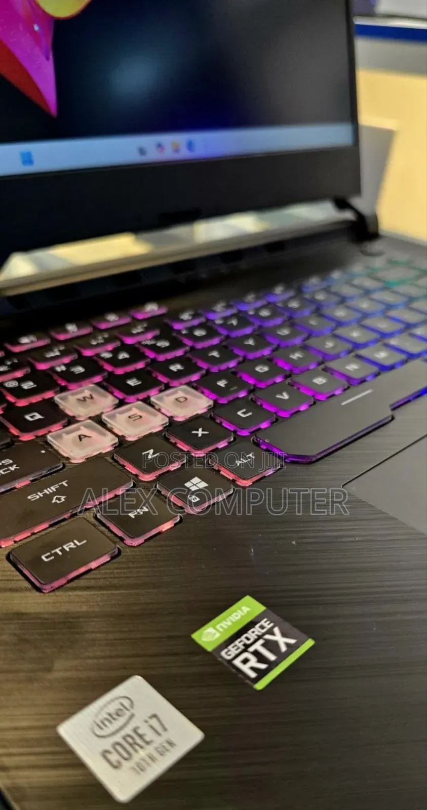 New Laptop Asus ROG Strix G15 16GB Intel Core I7 SSD 512GB