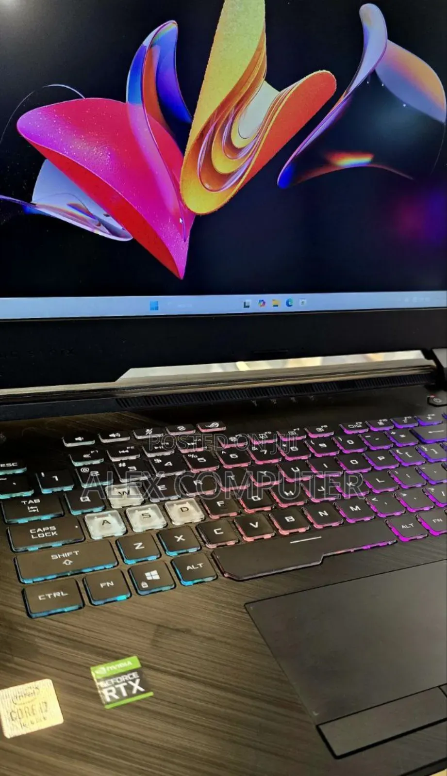 New Laptop Asus ROG Strix G15 16GB Intel Core I7 SSD 512GB