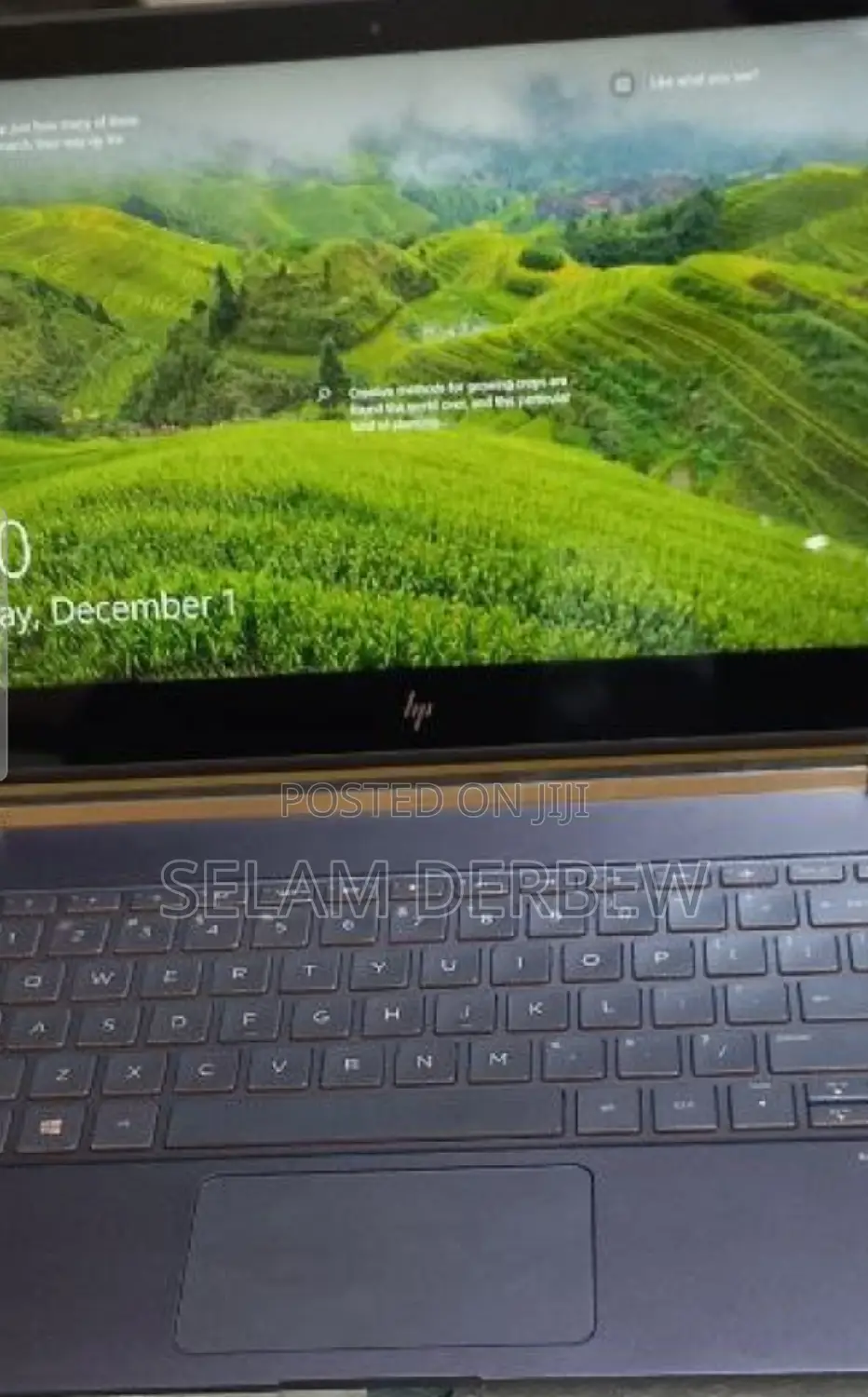 New Laptop HP Spectre 8GB Intel Core I7 SSD 256GB