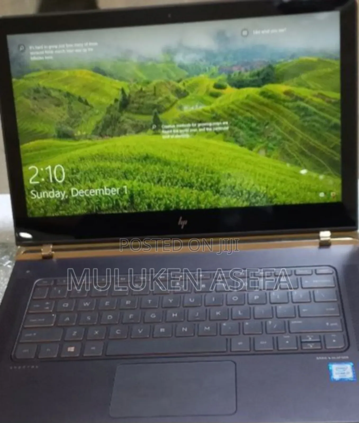 New Laptop HP Spectre 8GB Intel Core I7 SSD 256GB