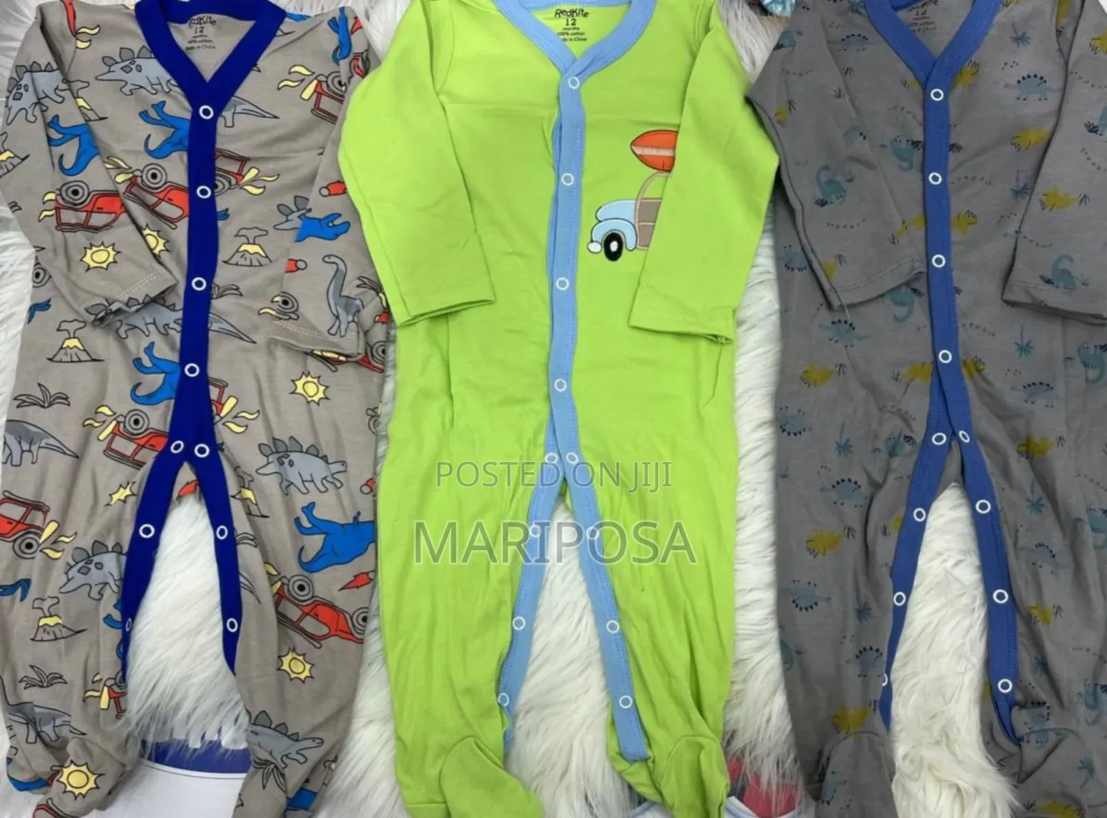 3 Piece Newborn Baby Foot Wrapped Jumpsuit