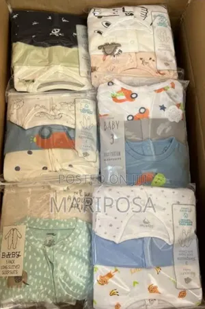 3 Piece Newborn Baby Foot Wrapped Jumpsuit