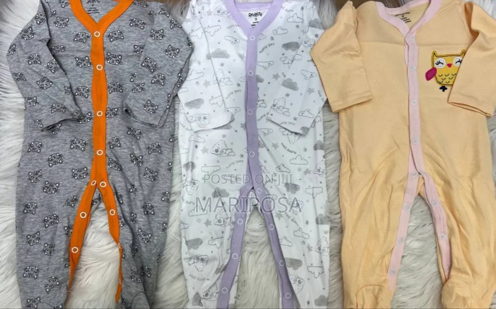 3 Piece Newborn Baby Foot Wrapped Jumpsuit