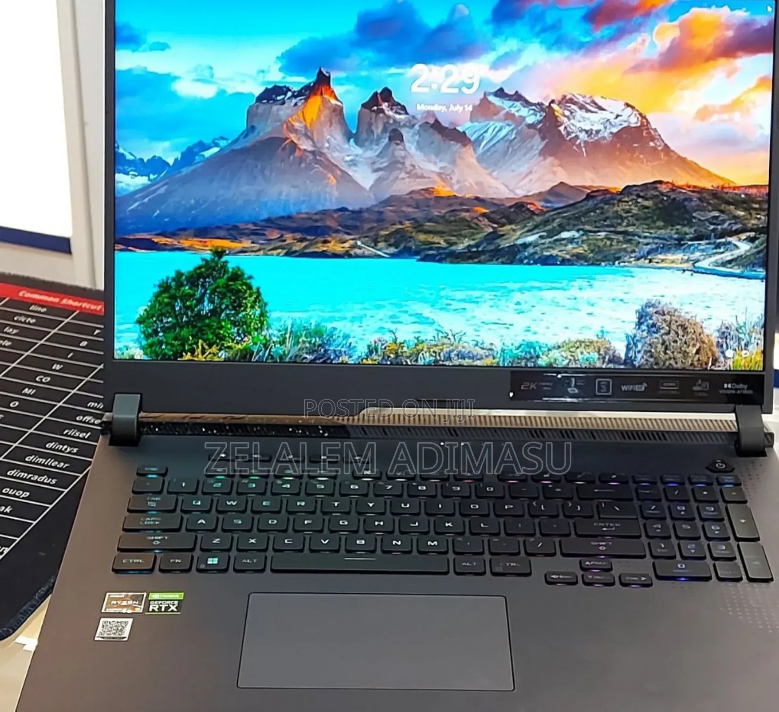 New Laptop Asus ROG Strix G15 16GB AMD Ryzen 9 SSD 1T