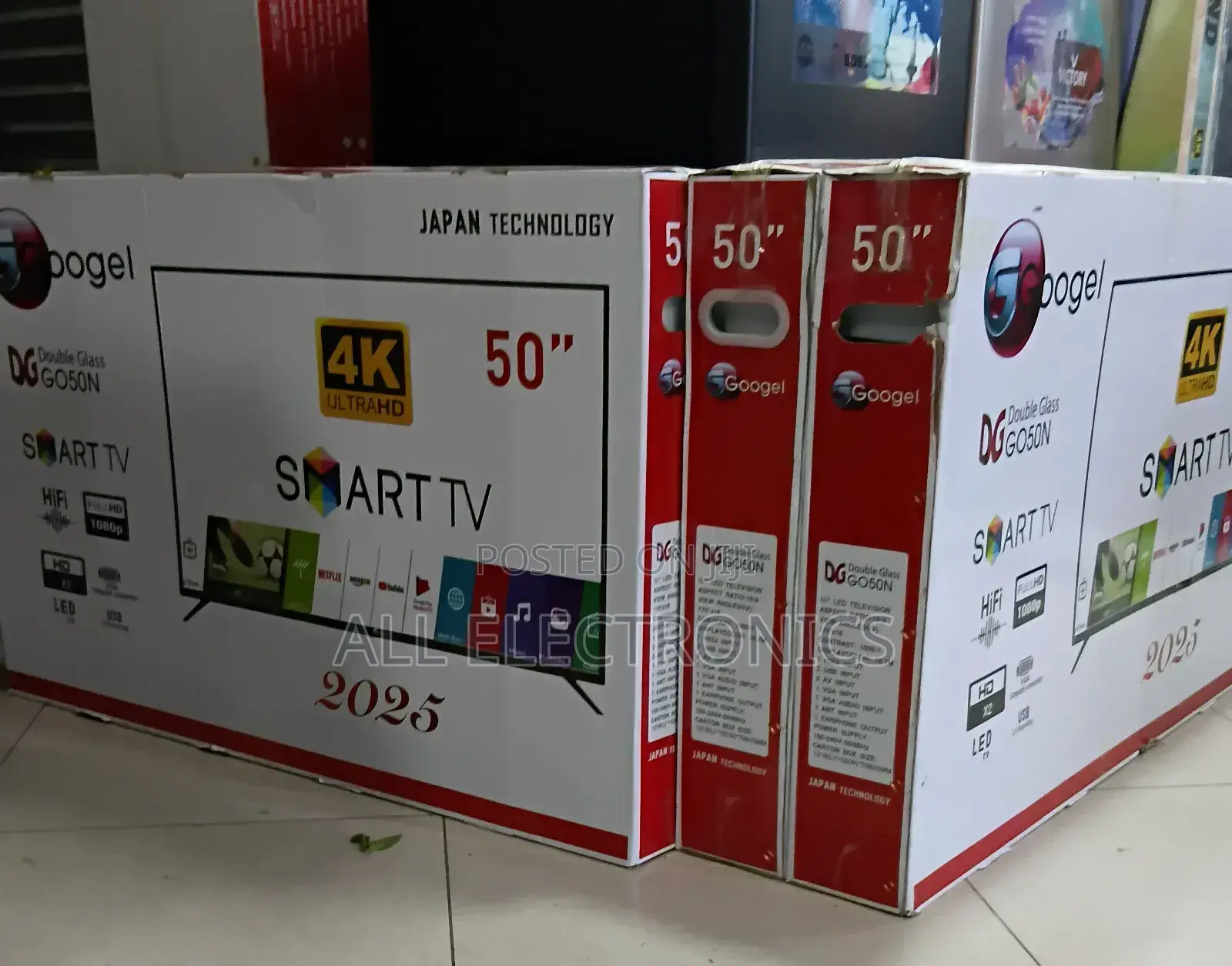 Googel 50inch Smart Tv