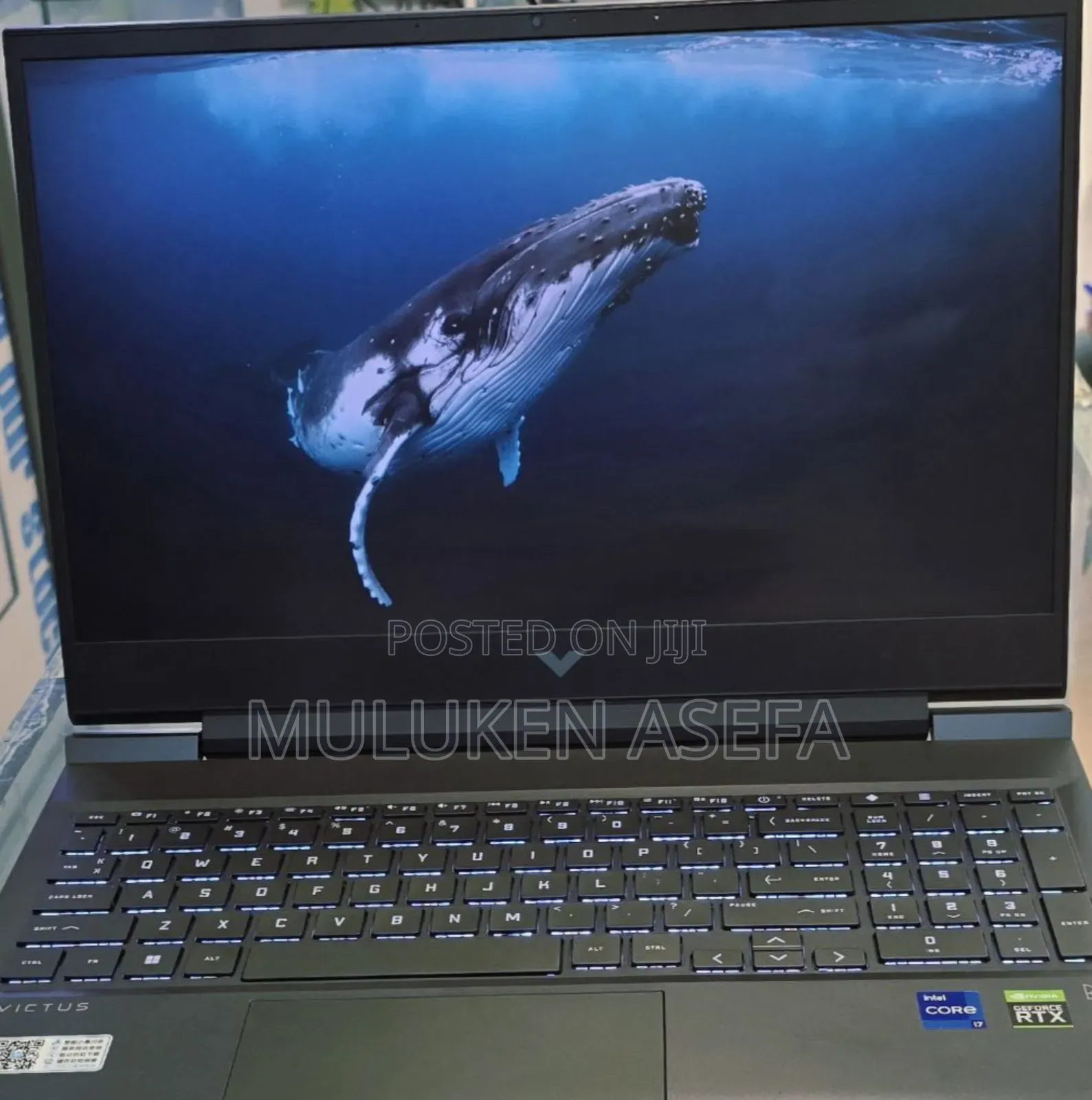 New Laptop HP Victus 15 16GB Intel Core I7 SSD 512GB