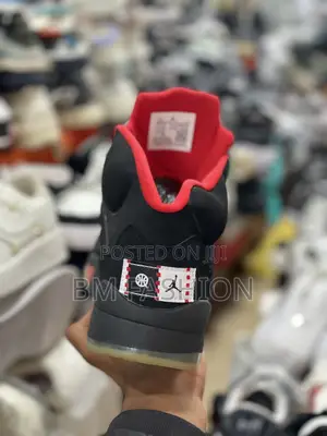 Jordan 5 Retro Racer Red X Black Dark Silver