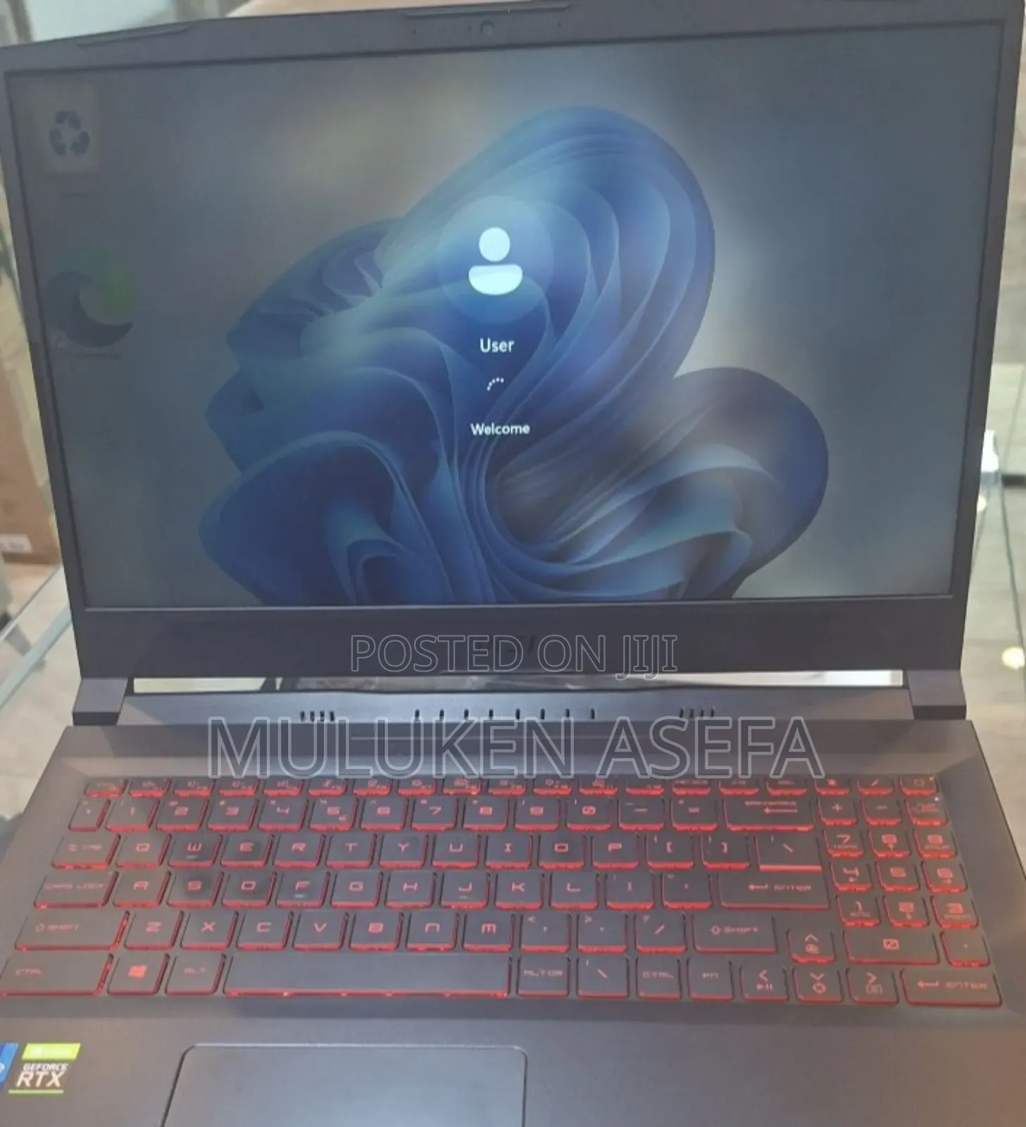 New Laptop MSI GE66 Raider 16GB Intel Core I7 SSD 1T