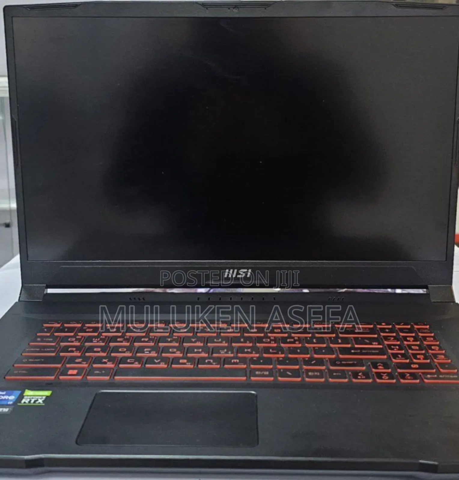 New Laptop MSI GE66 Raider 16GB Intel Core I7 SSD 1T