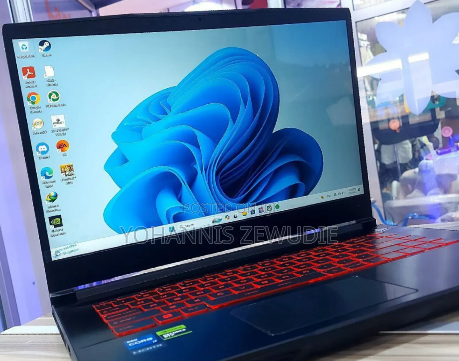 New Laptop MSI Katana GF66 16GB Intel Core I7 SSD 1T