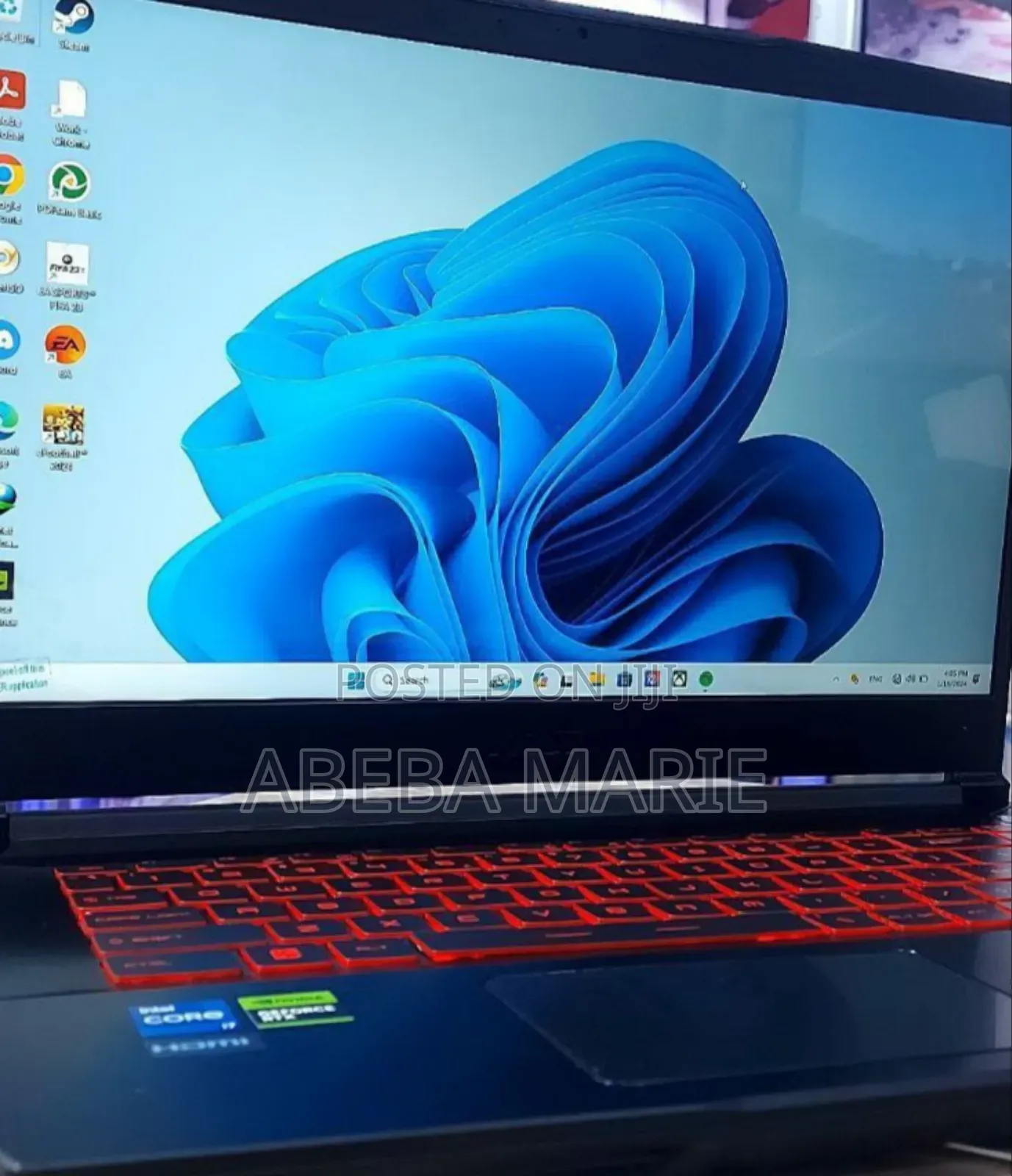 New Laptop MSI Katana GF66 16GB Intel Core I7 SSD 1T