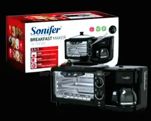 Sonifer Break Fast Maker 3.In.1 Oven Coffee