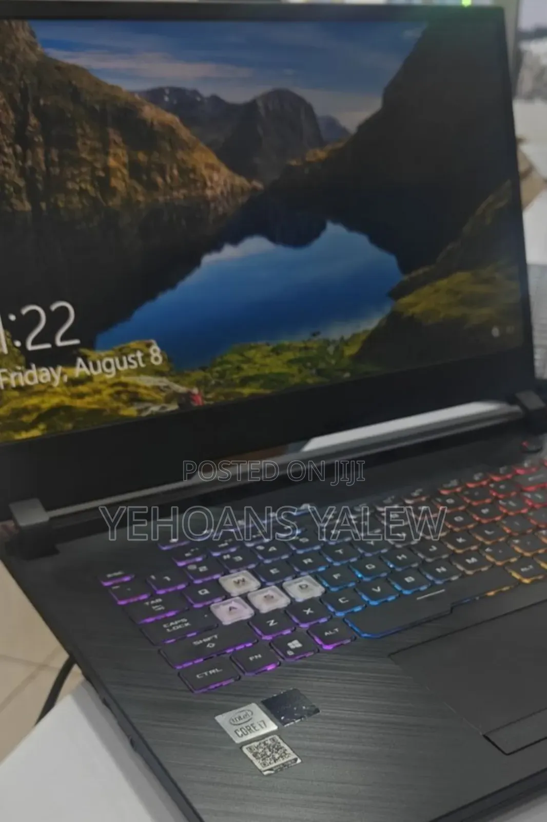 New Laptop Asus ROG Strix G15 16GB Intel Core I7 SSD 512GB