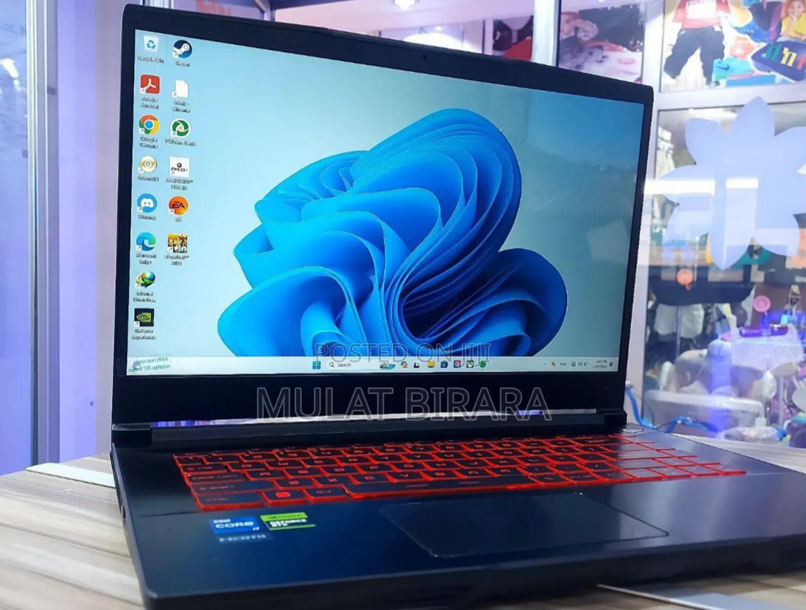 New Laptop MSI Katana GF66 16GB Intel Core I5 SSD 1T