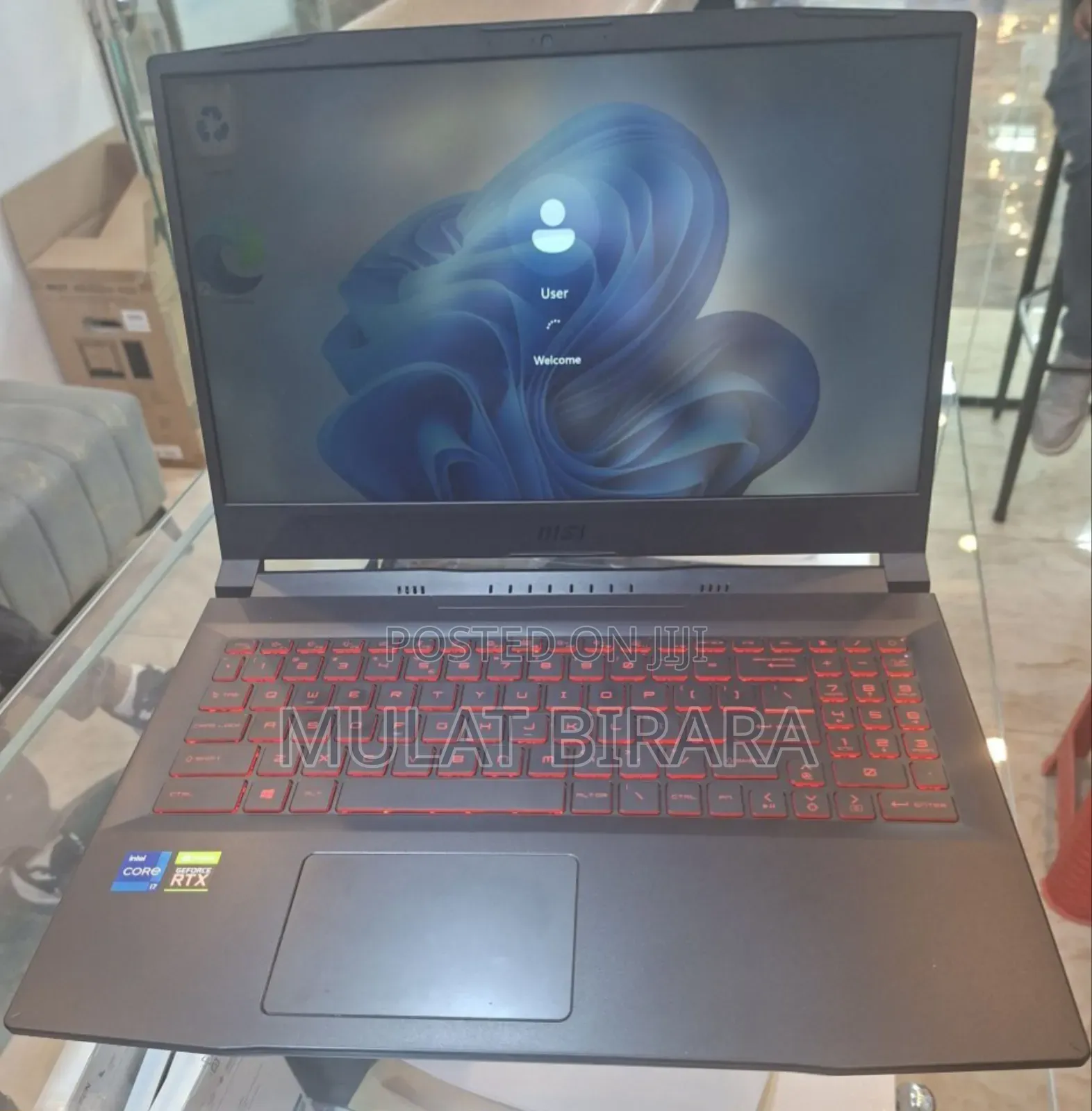 New Laptop MSI Katana GF66 16GB Intel Core I5 SSD 1T