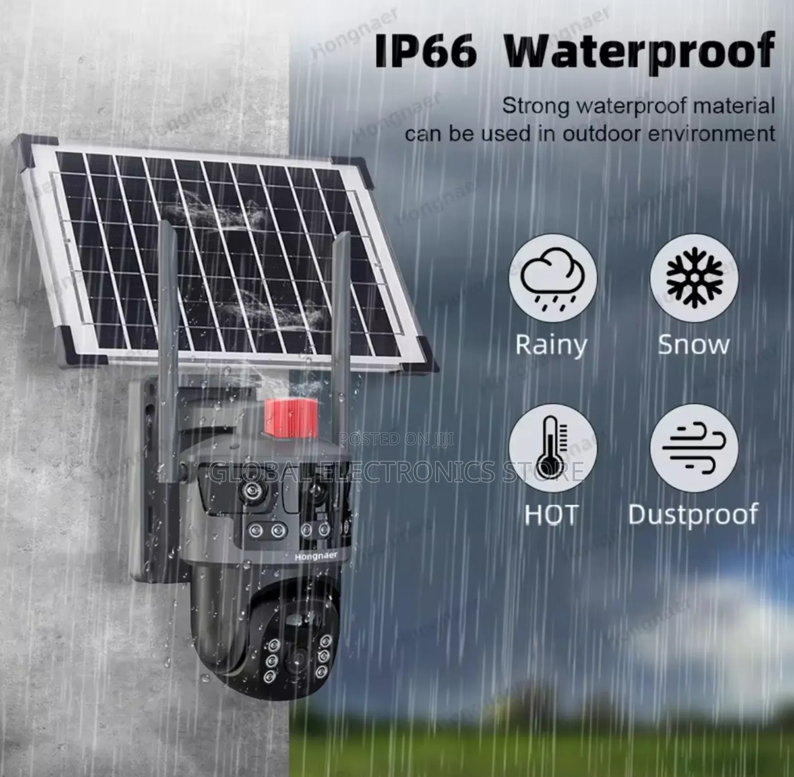 Ai Ultra Hd የሆነ Solar Panel ያለው Wifi Ai Camera