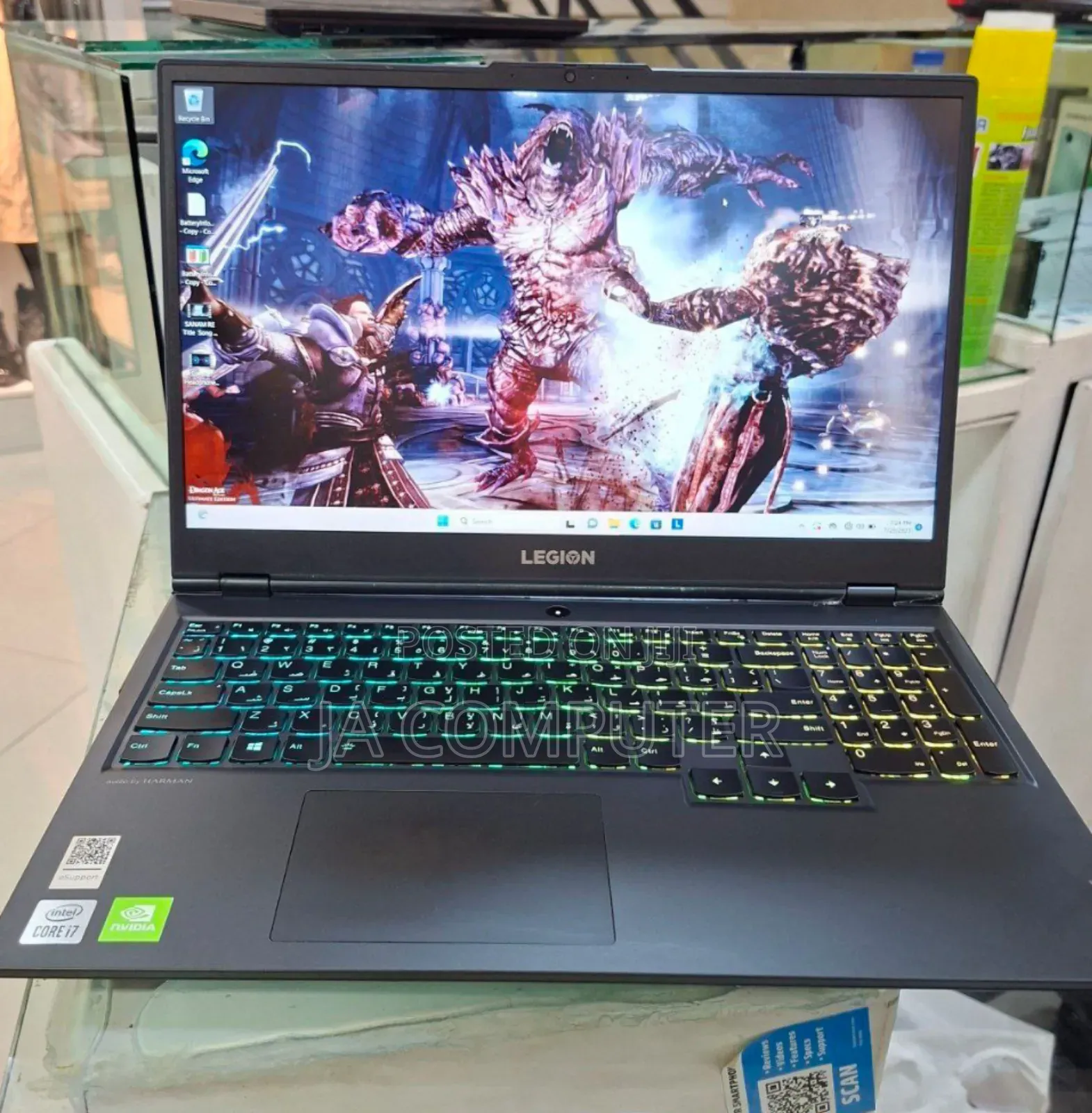 New Laptop Lenovo Legion 5 16GB Intel Core I7 SSD 512GB