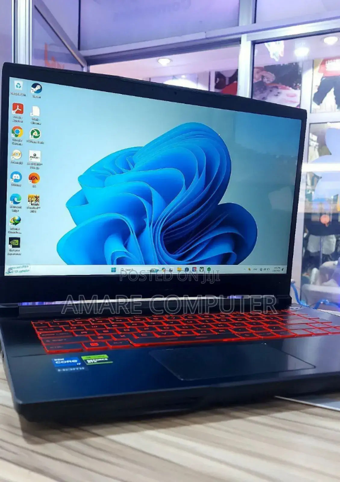 New Laptop MSI Katana GF66 16GB Intel Core I7 SSD 1T