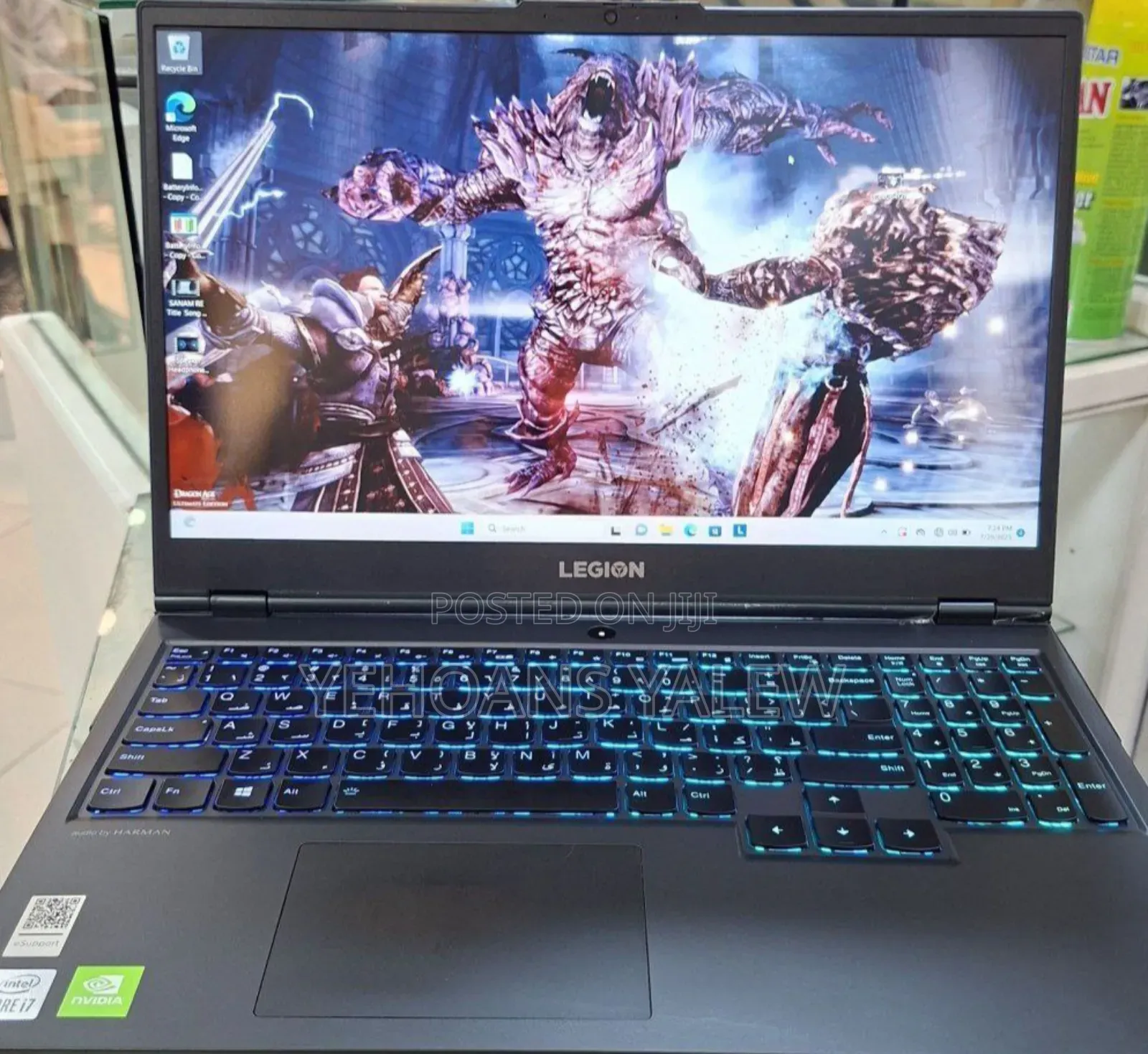 New Laptop Lenovo Legion 5 16GB Intel Core I7 SSD 512GB