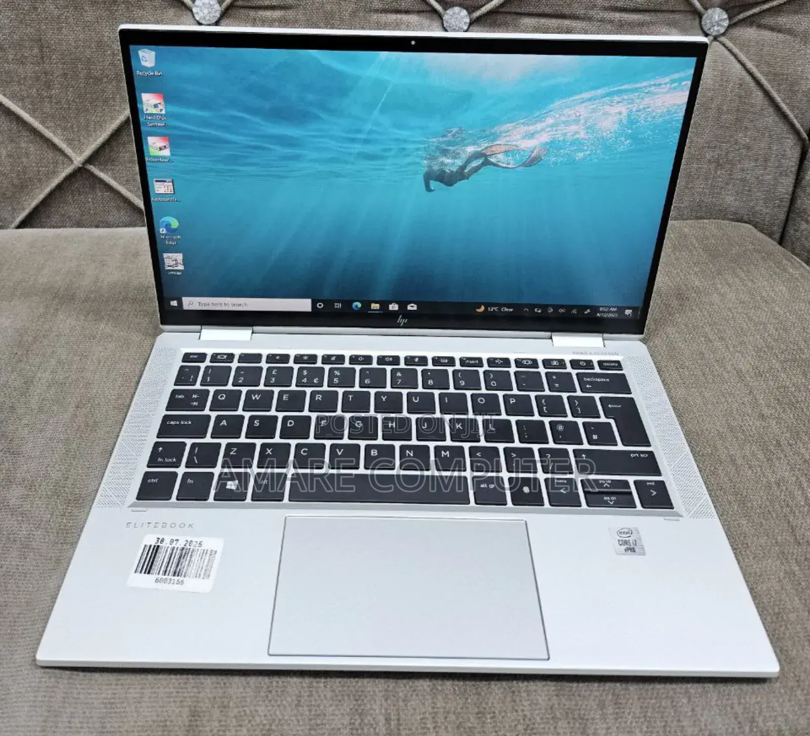 New Laptop HP EliteBook X360 1030 G7 16GB Intel Core I7 SSD 512GB