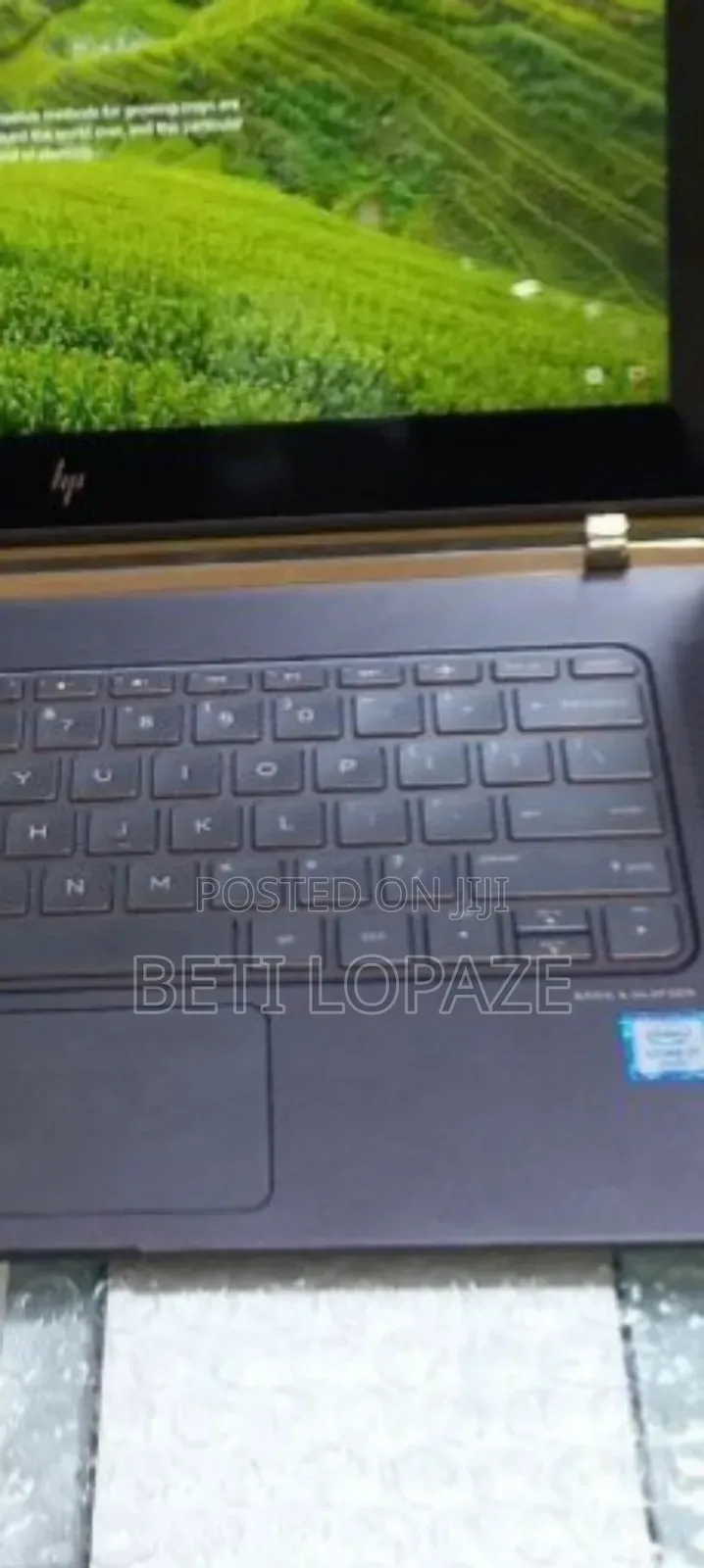 New Laptop HP Spectre 8GB Intel Core I7 SSD 256GB