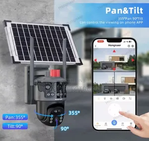 Photo - Wireless Wifi/4g Solar PTZ Wifi Outdoor Surveillance CCTV Solar Camera
