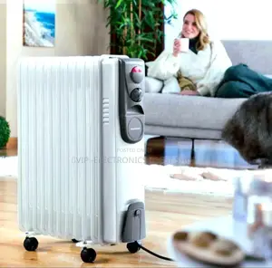 Nikura Room Heater Oil 9 Fin With Fan