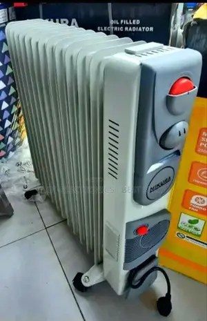 Nikura Room Heater Oil 9 Fin With Fan