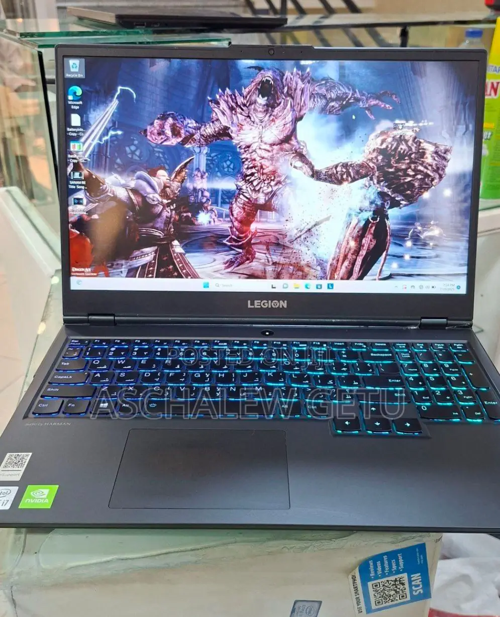 New Laptop Lenovo Legion 5 16GB Intel Core I7 SSD 512GB