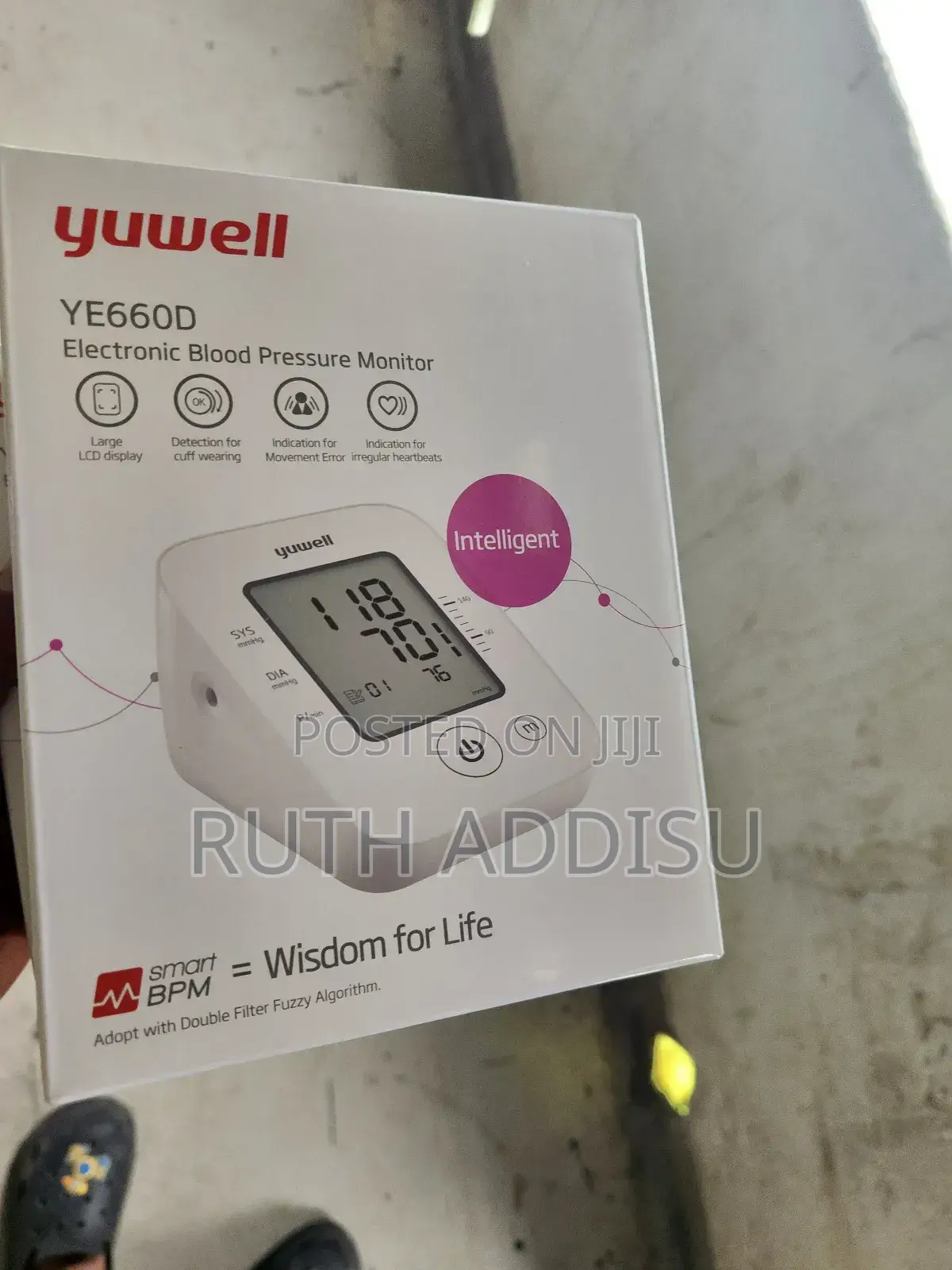 Yuwell Blood Pressure Monitor重要brand New Blood Pressuer Monitor New