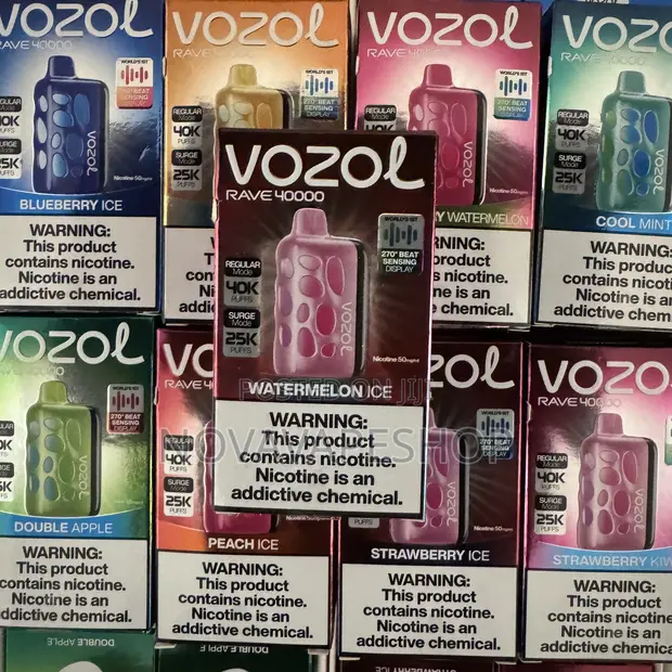 Vozol Watermelon Ice 40000 Puff Vape Shisha for sale - Novavapeshop   Price: ETB 4,395 on Jiji.com.et [Bole]