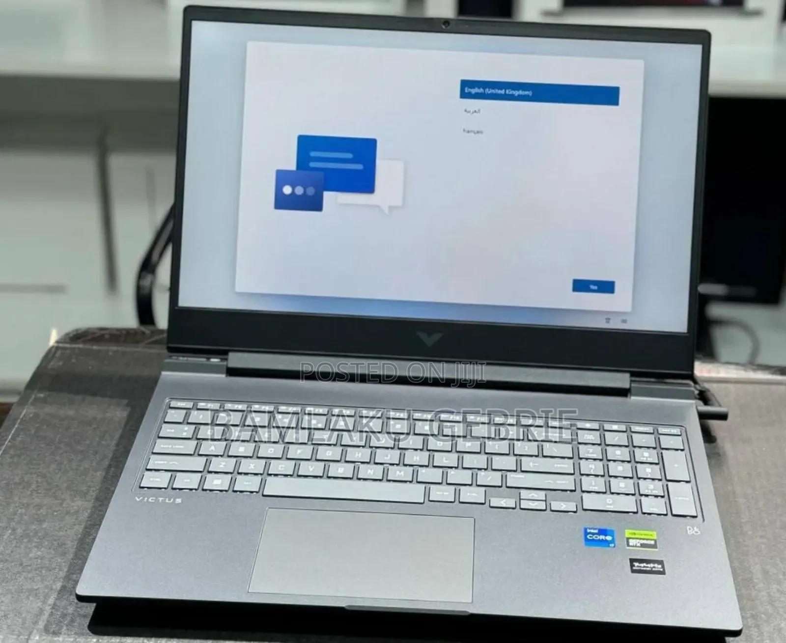 New Laptop HP Victus 16 16GB Intel Core I7 SSD 1T