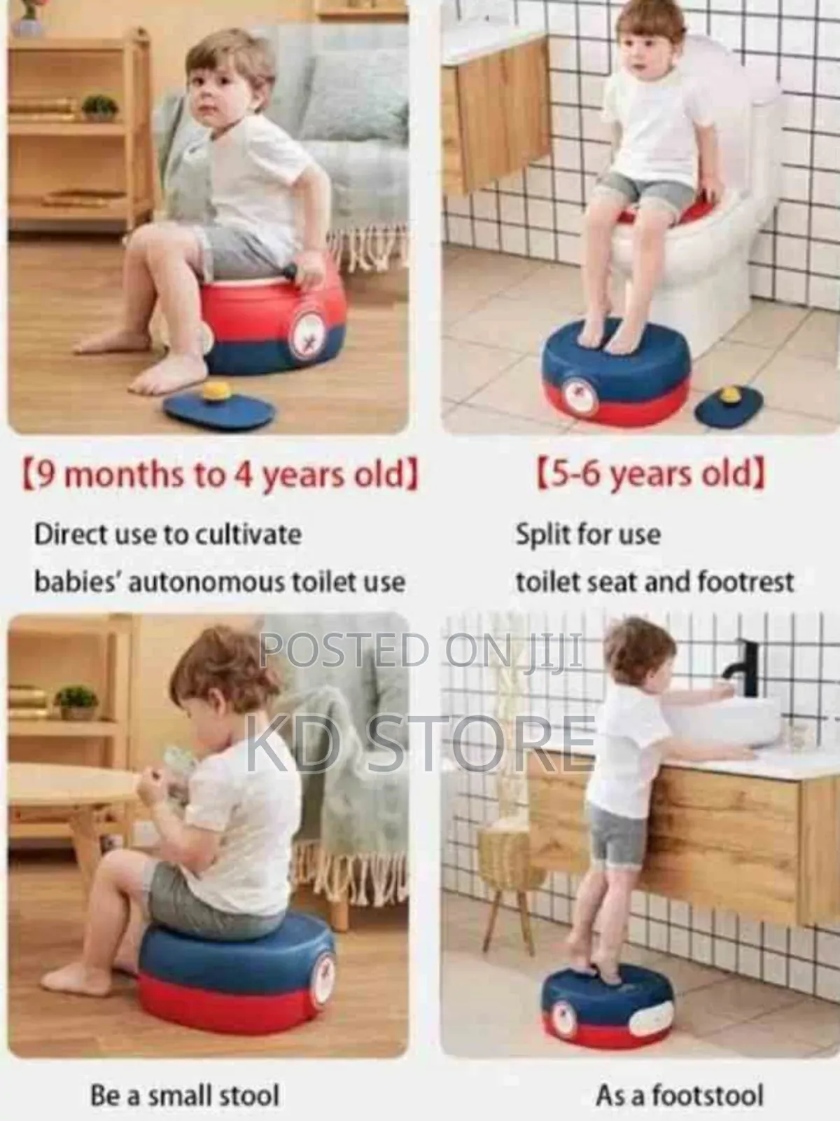 የልጆች ዘመናዊ ፓፓ(3 in 1 Baby Training Potty)