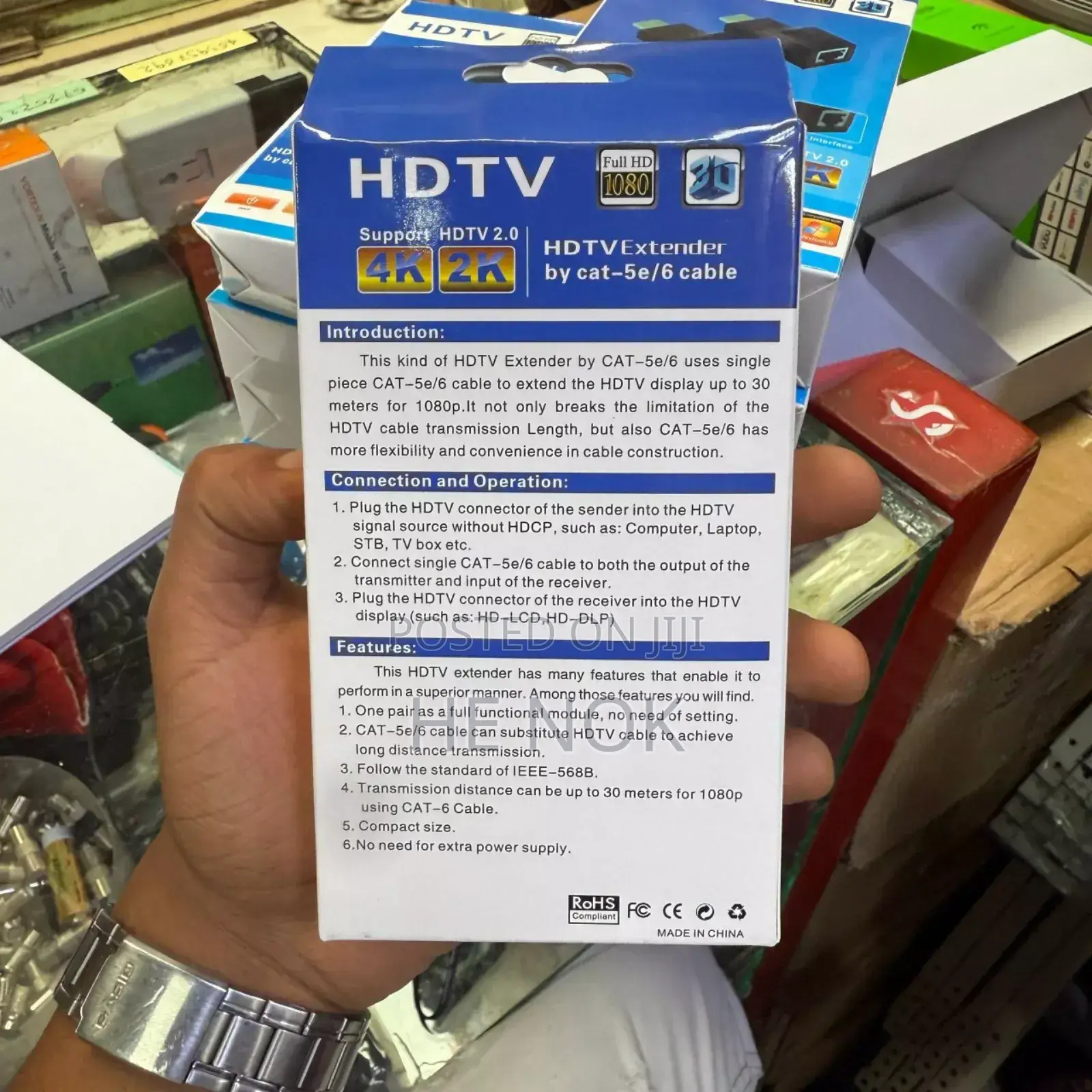 Hdmi Cable by Cat6/5 Extender