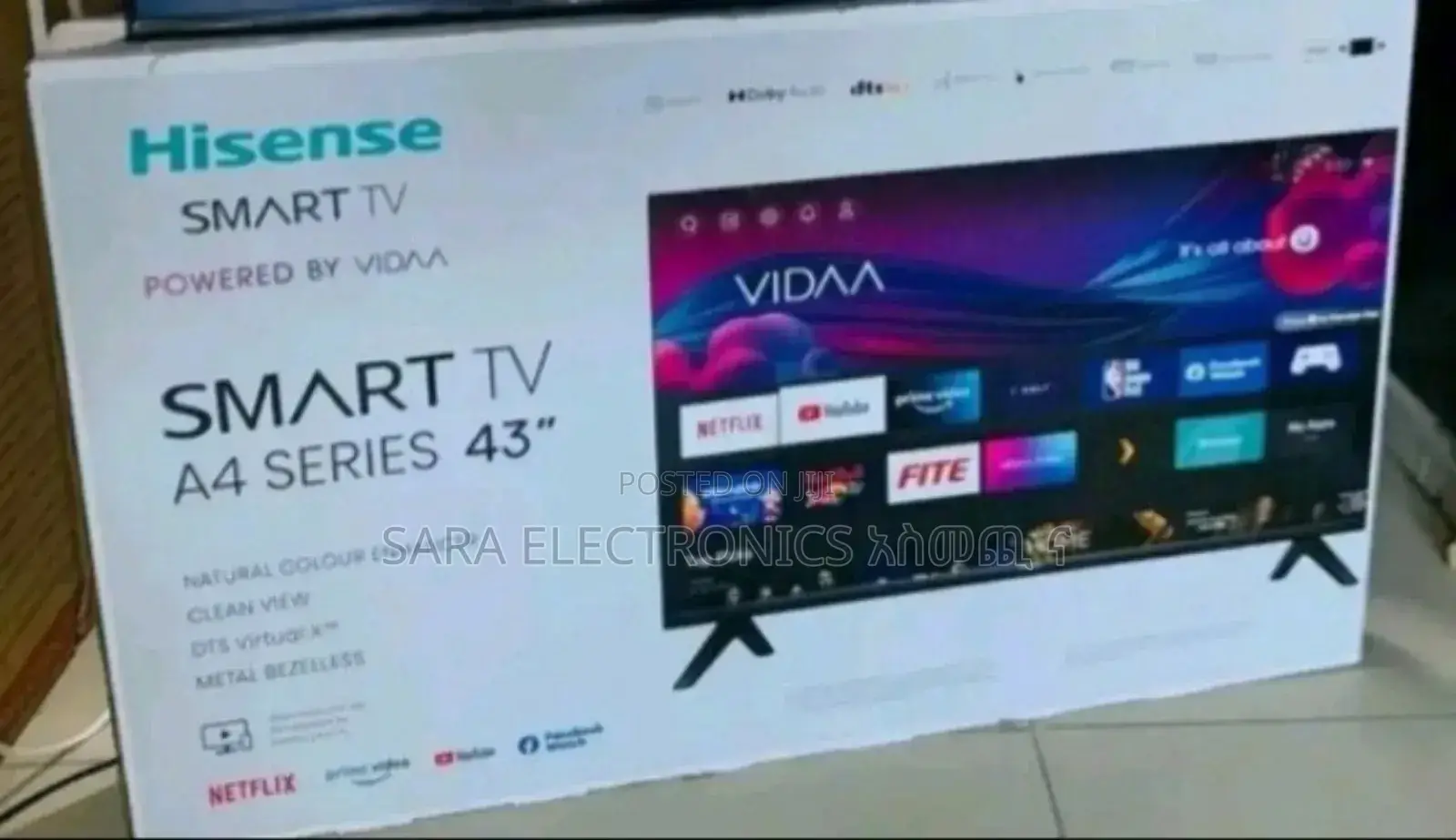 Hisence 43" A6 Series Smart Tv