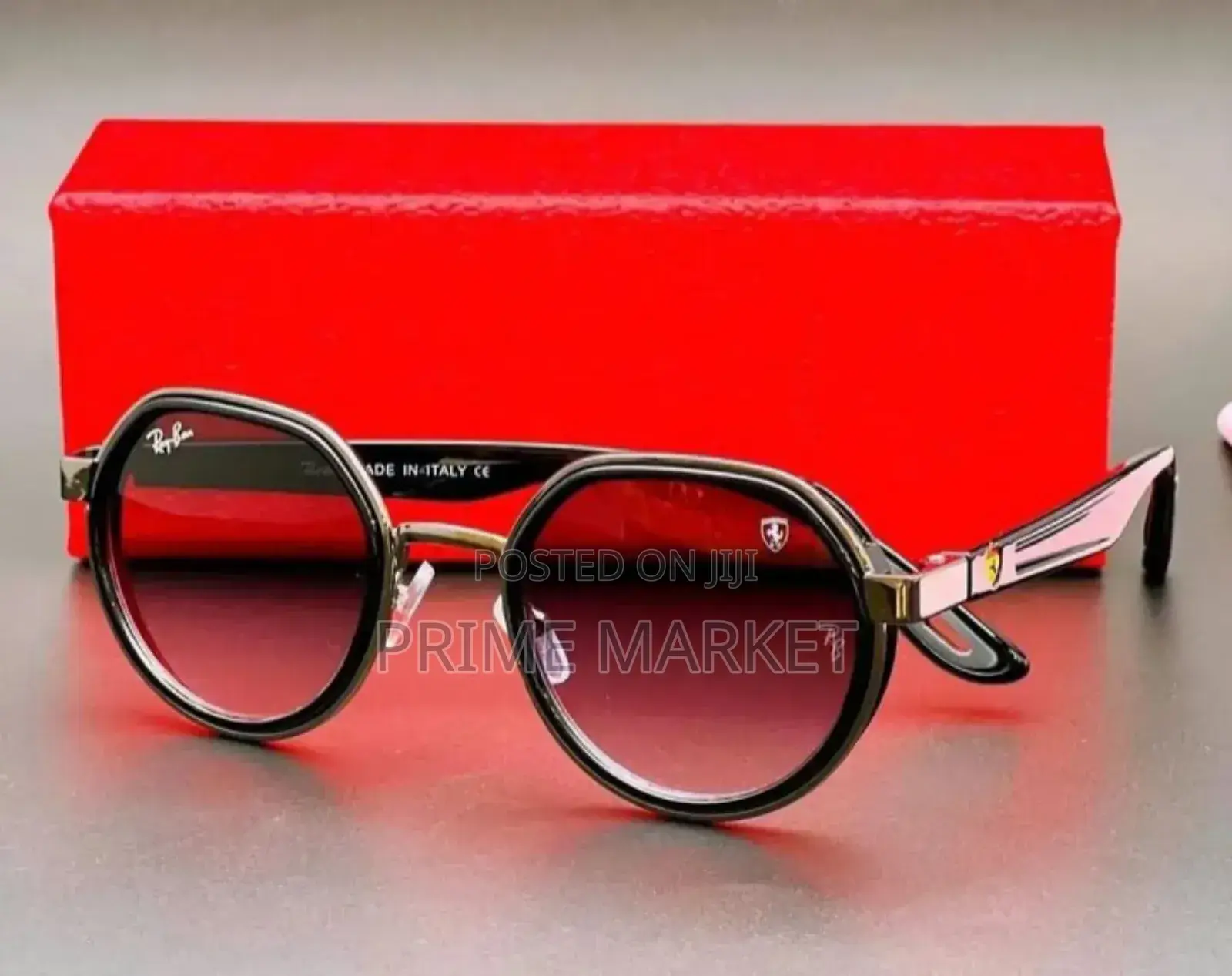 Ray-Ban Scuderia Ferrari Collection Sunglasses.