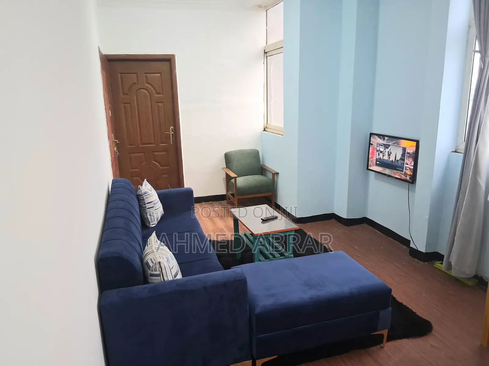 Furnished 1bdrm Apartment in Rami Commercial, Nifas Silk-Lafto for rent
