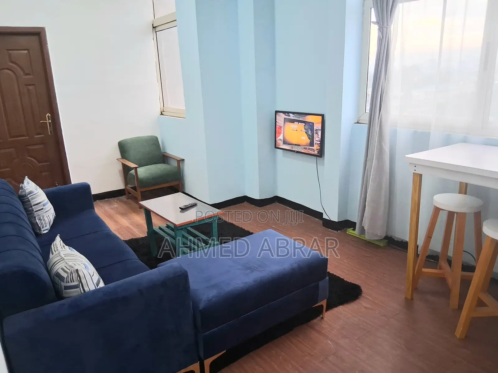 Furnished 1bdrm Apartment in Rami Commercial, Nifas Silk-Lafto for rent