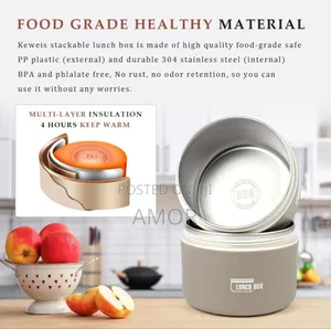 Fockety Double-Layer Lunch Box