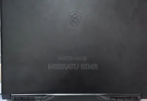 New Laptop MSI Katana GF66 16GB Intel Core I7 SSD 1T