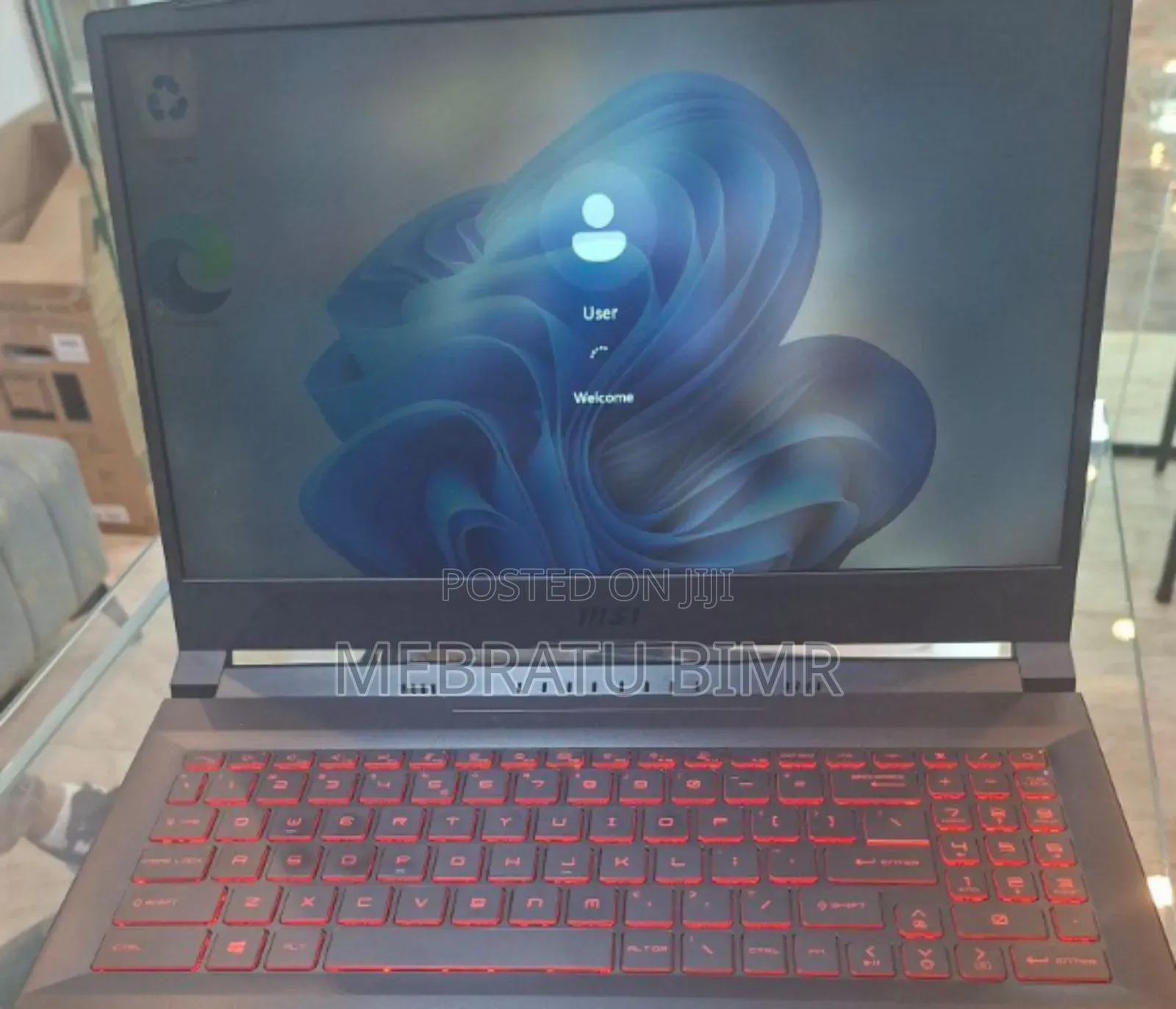 New Laptop MSI Katana GF66 16GB Intel Core I7 SSD 1T