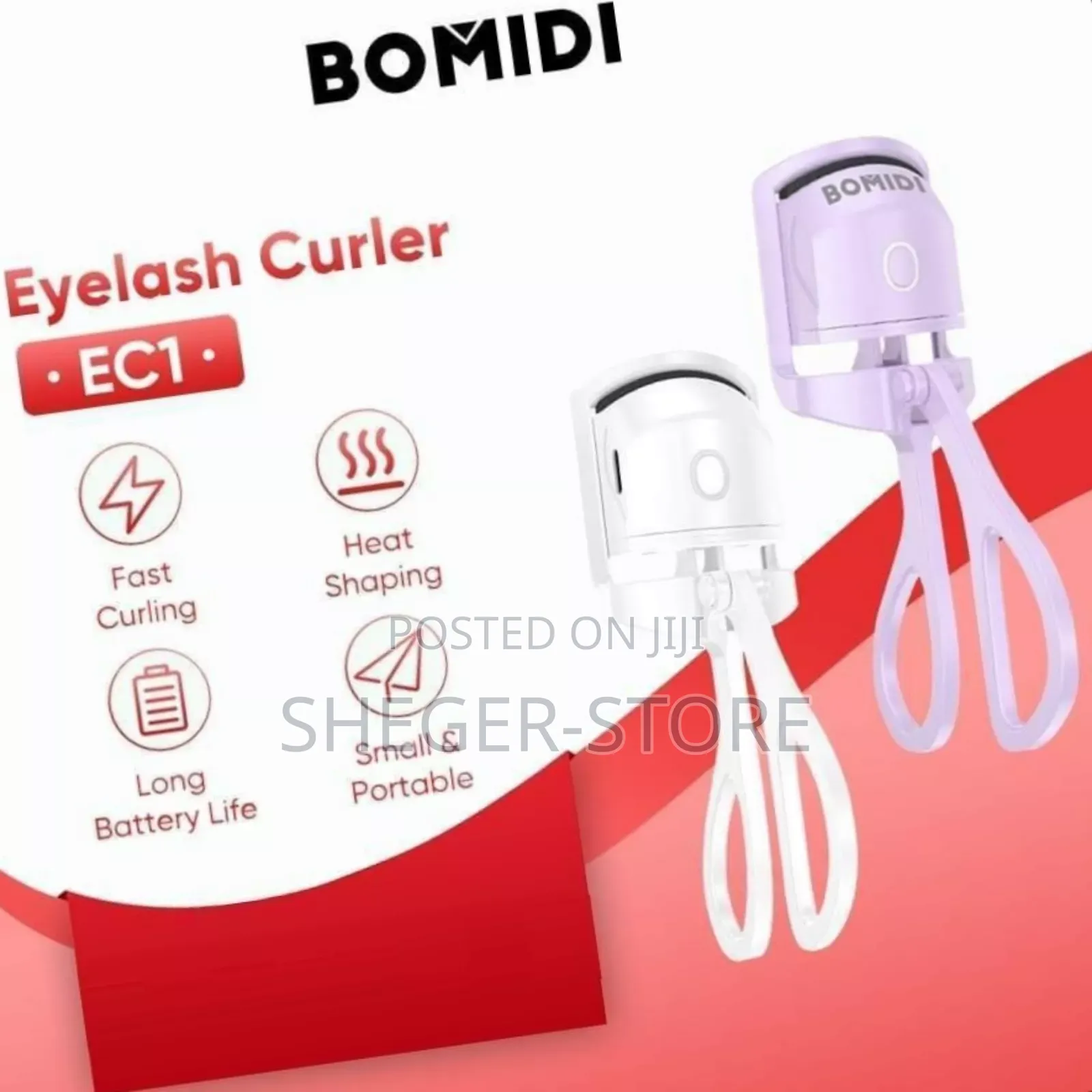 Orginal Bomidi Ec1 Electric Eyelash Curler(Free Delivery Included)