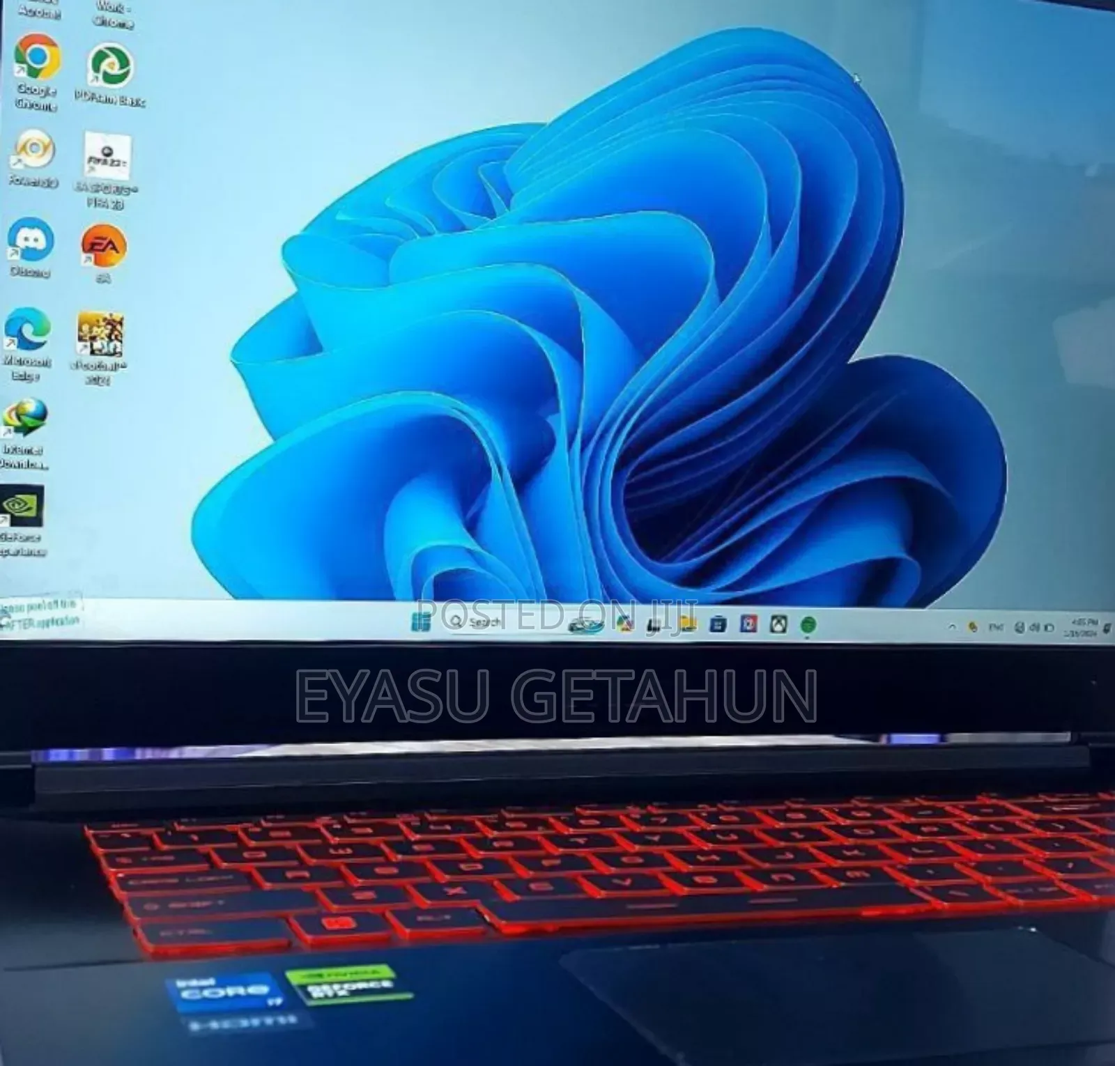 New Laptop MSI Katana GF66 16GB Intel Core I7 SSD 1T