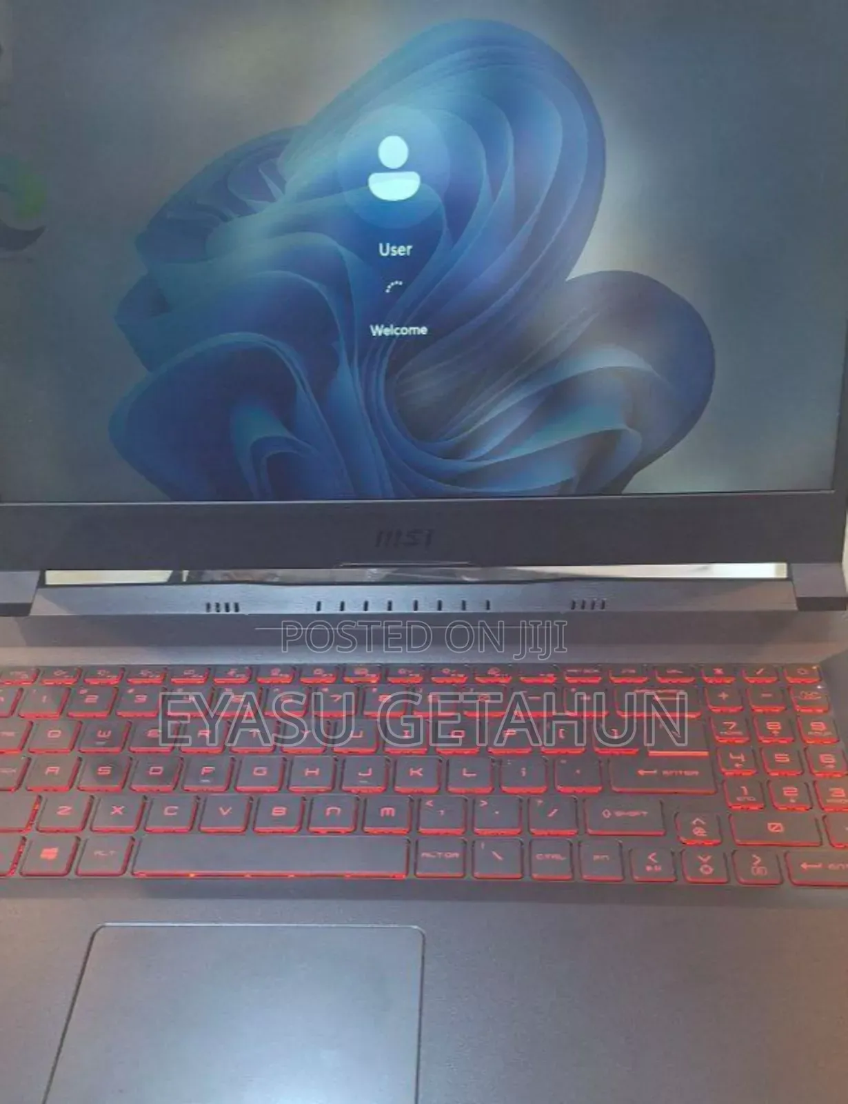 New Laptop MSI Katana GF66 16GB Intel Core I7 SSD 1T