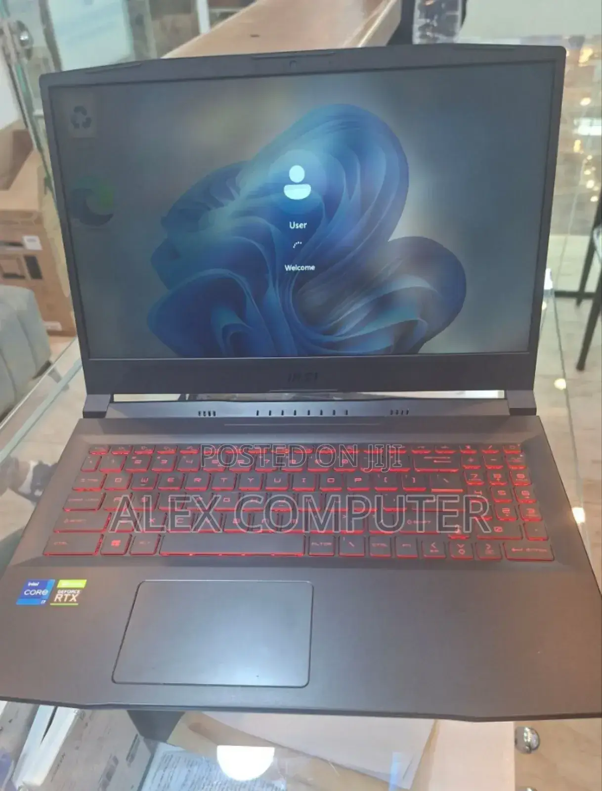 New Laptop MSI Katana GF66 16GB Intel Core I7 SSD 1T
